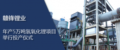 Mahong Factory adds 50,000 tons of battery-grade lithium hydroxide annual production capacity